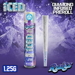 Iced - RUNTZ | DIAMOND DUSTED | PREROLL | 1.25G