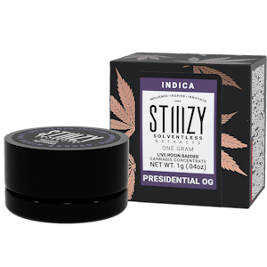 Stiiizy - PRESIDENTIAL OG ROSIN BADDER | 1G | INDICA