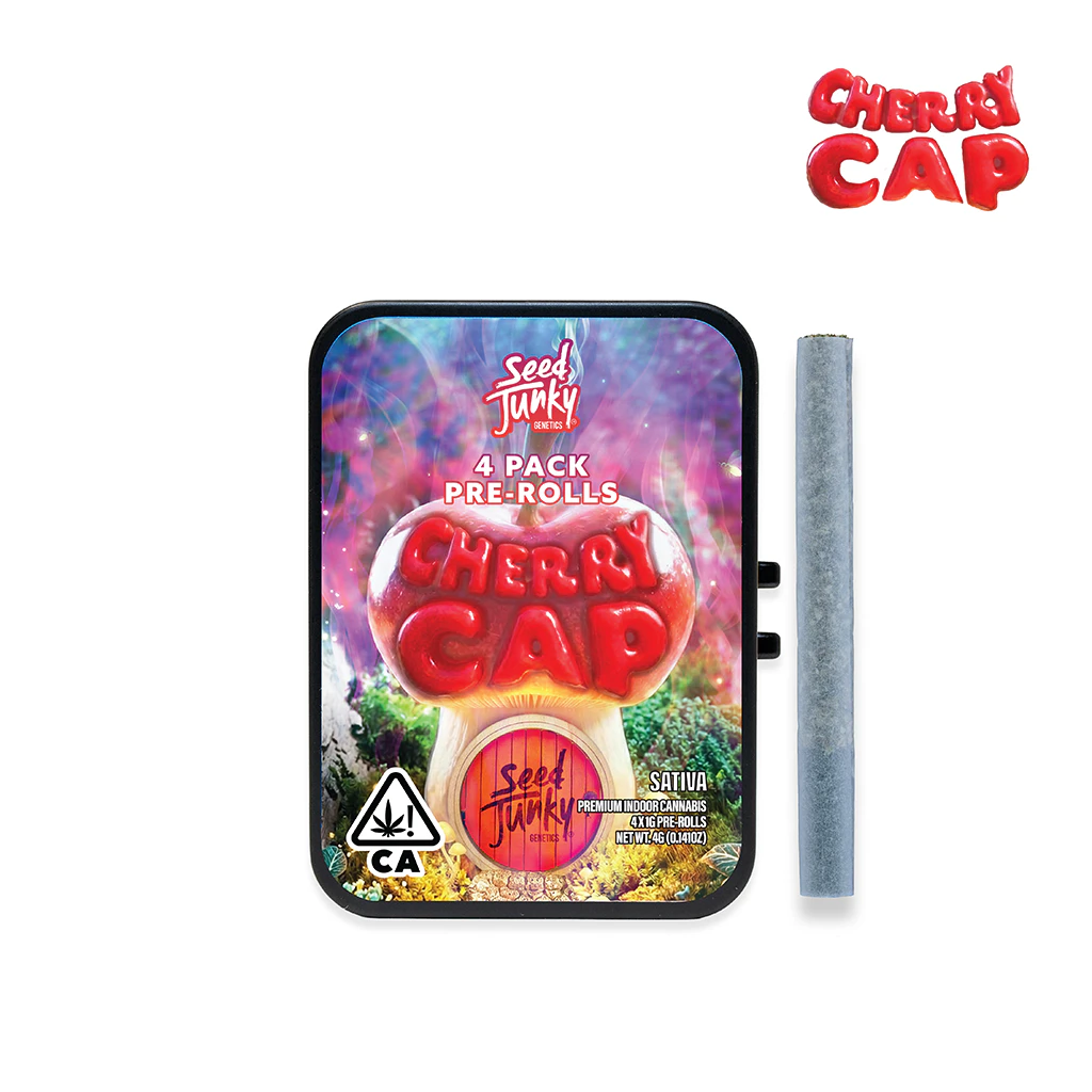 Seed junky - CAP CHERRY | 4PK | 4G | SATIVA Main Image