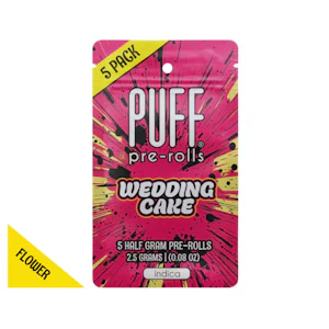 Puff - WEDDING CAKE 5PK | 2.5G HYBRID