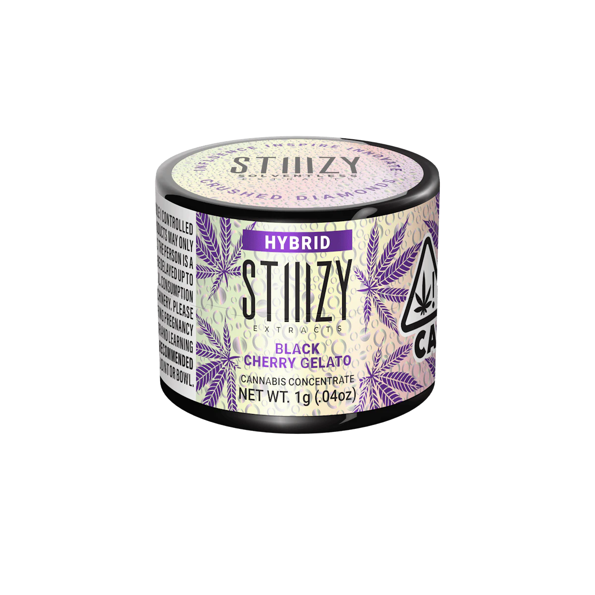 Stiiizy - BLACK CHERRY GELATO | CRUSHED DIAMONDS | 1G | HYBRID Main Image