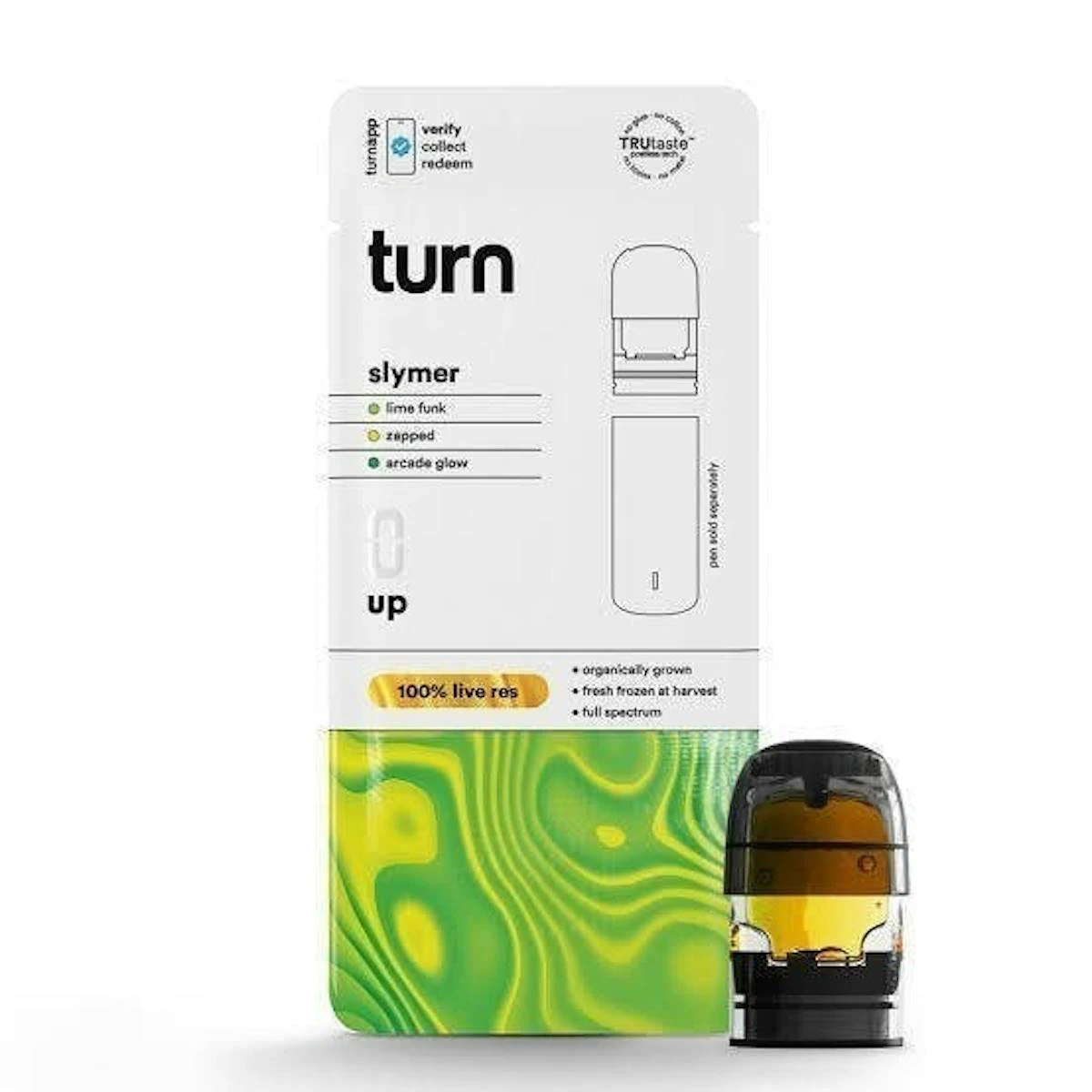 Turn - LIVE RESIN | SLYMER POD | 1G | SATIVA Main Image