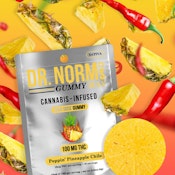 POPPIN PINEAPPLE CHILI MAX GUMMY | 100MG