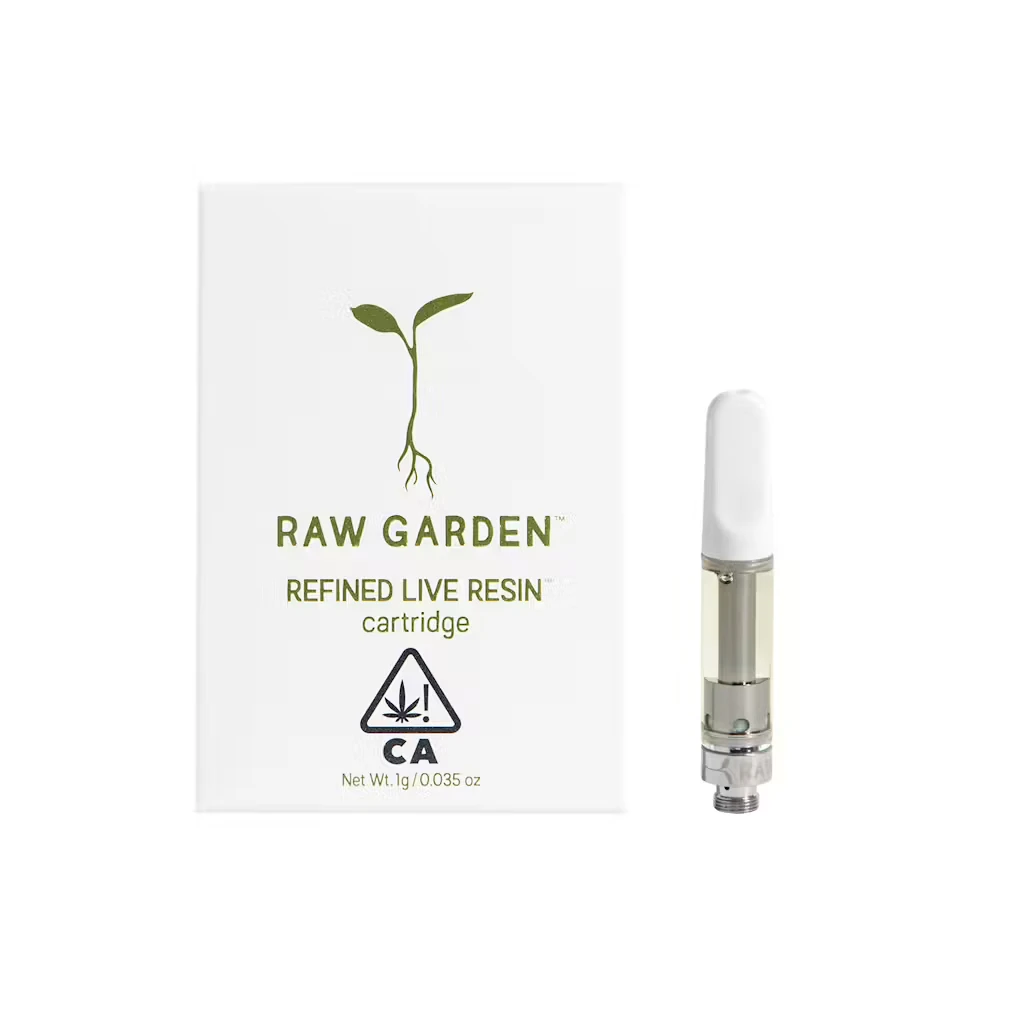 Raw garden - SUNSET VISION LIVE RESION CART | 1G | HYBRID Main Image