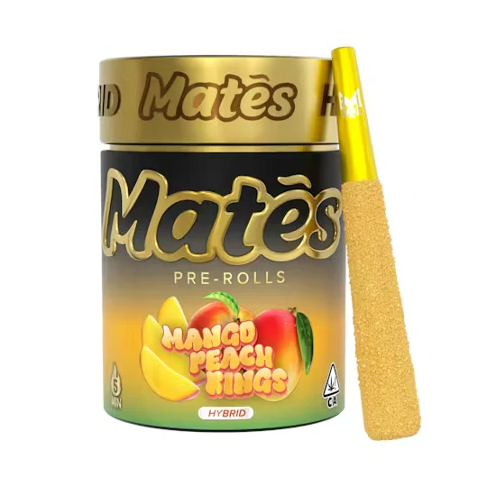 Muha meds - MANGO PEACH RINGS INFUSED 5 PACK | 2.5G | HYBRID Main Image