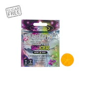 CHERRY LIMEADE GUMMY | 100MG | SUGAR FREE SAUCER
