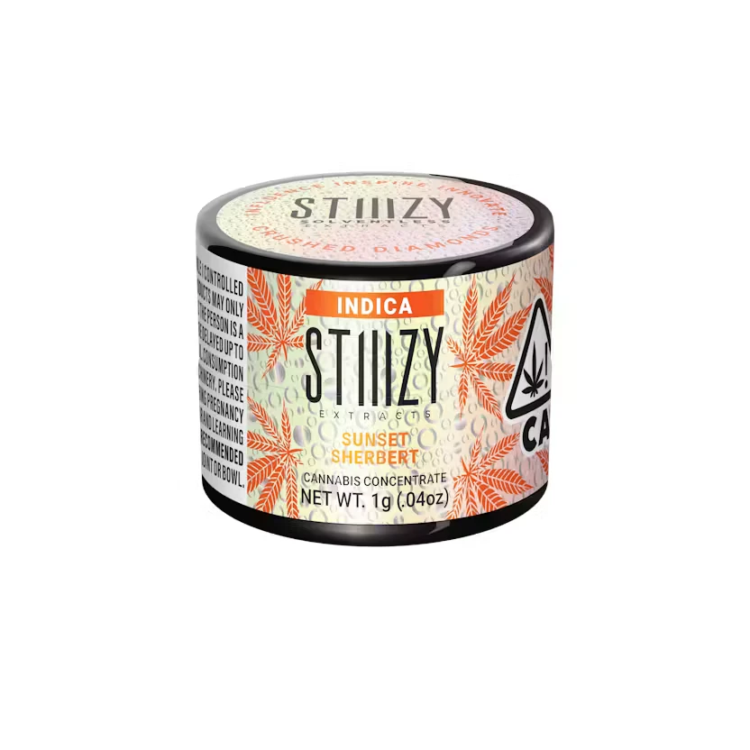 Stiiizy - SUNSET SHERBERT CRUSHED DIAMONDS | 1G | INDICA Main Image
