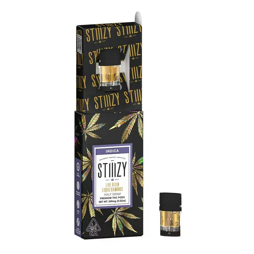 Stiiizy - WHITE WIDOW | LIQUID DIAMONDS | POD | .5G INDICA Main Image