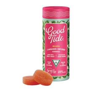 Good tide - GUAVA ROSIN GUMMIES 10PK | 100MG HYBRID