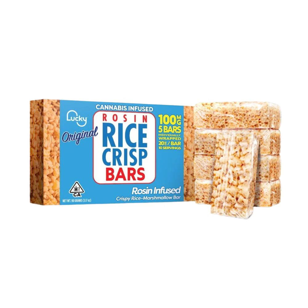 Lucky - ORIGINAL CRISPY RICE ROSIN BARS | 5PK | 100MG Main Image