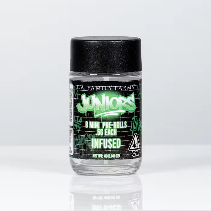 La family farms - JUNIORS | ORANGE DRIP X HONEYDEW INFUSED MINI PREROLLS | 8 PACK Main Image