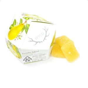 Wyld - PEAR | 1:1 | CBG:THC | 10PK | GUMMIES | HYBRID