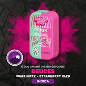 GUAVA MINTZ X STRAWBERRY HAZE DUAL CHAMBER AIO | 1G