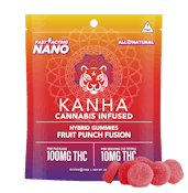 FRUIT PUNCH FUSION GUMMIES | 100MG | 10PK