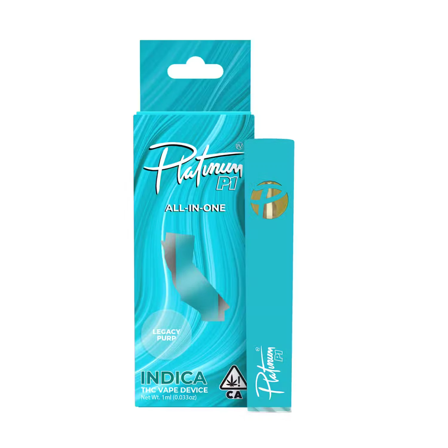 Platinum vape - LEGACY PURP AIO | 1G | INDICA Main Image