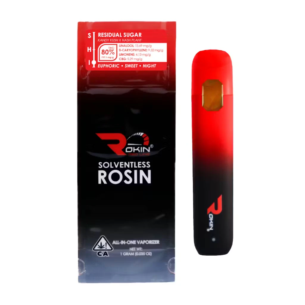 Rokin cannabis - RESIDUAL SUGAR AIO | REDLINE ROSIN | 1G Main Image