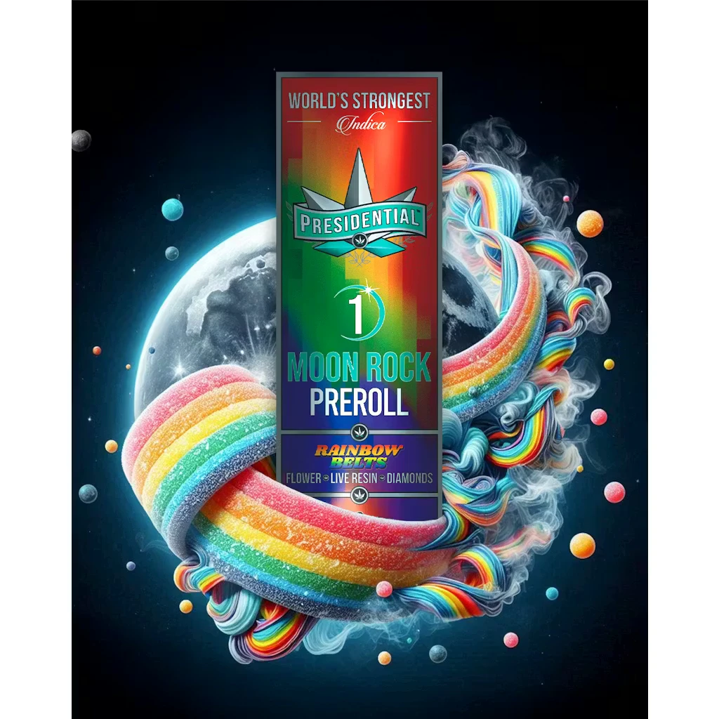 Presidential - RAINBOW BELTS MOONROCK PREROLL | 1G Main Image