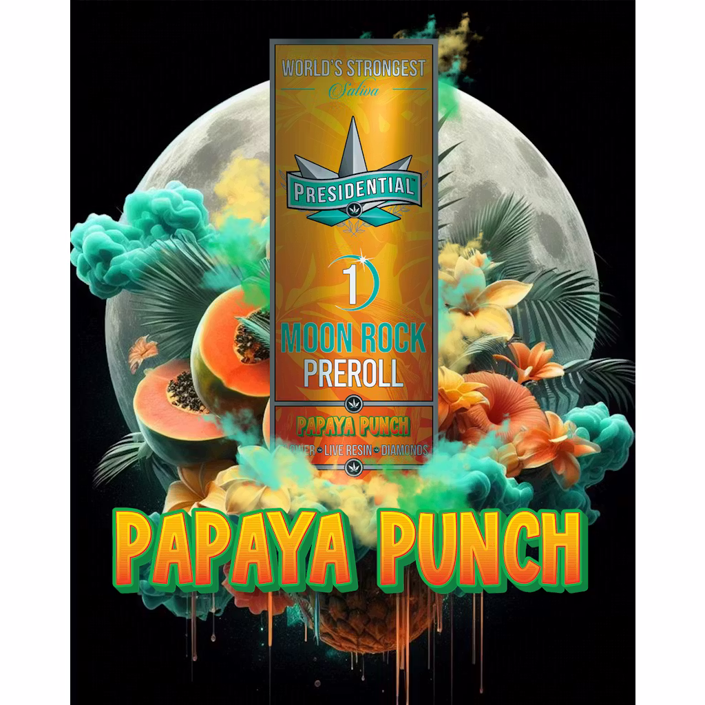 PAPAYA PUNCH  MOONROCK PREROLL | 1G