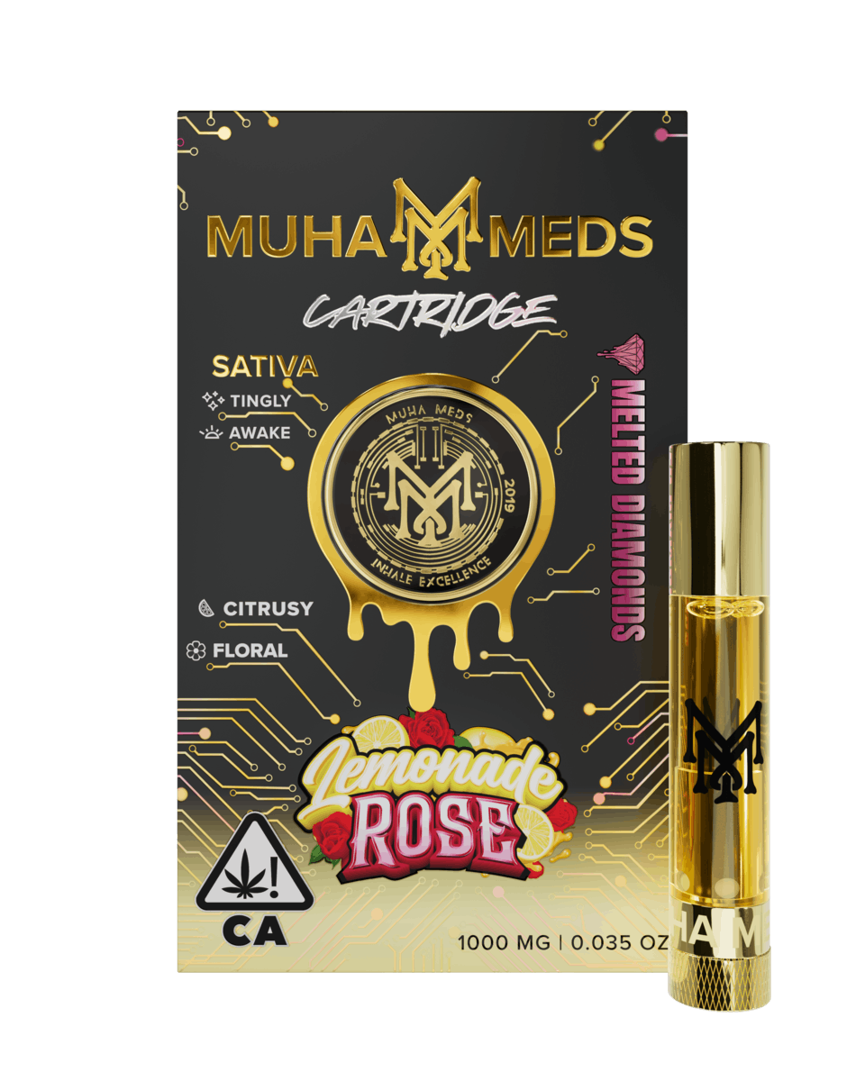 LEMONADE ROSE CART | MELTED DIAMONDS | 1G | SATIVA