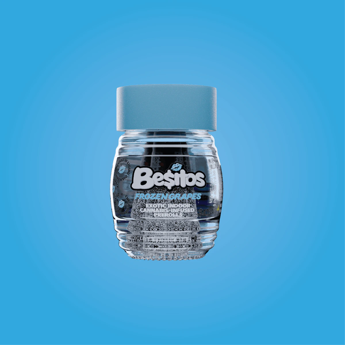 Besos - FROZEN GRAPES INFUSED BESITOS 5PK | 2.5G Main Image