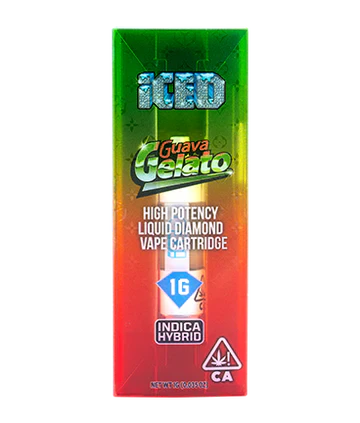 Iced - GUAVA GELATO LIQUID DIAMOND CART | 1G Main Image