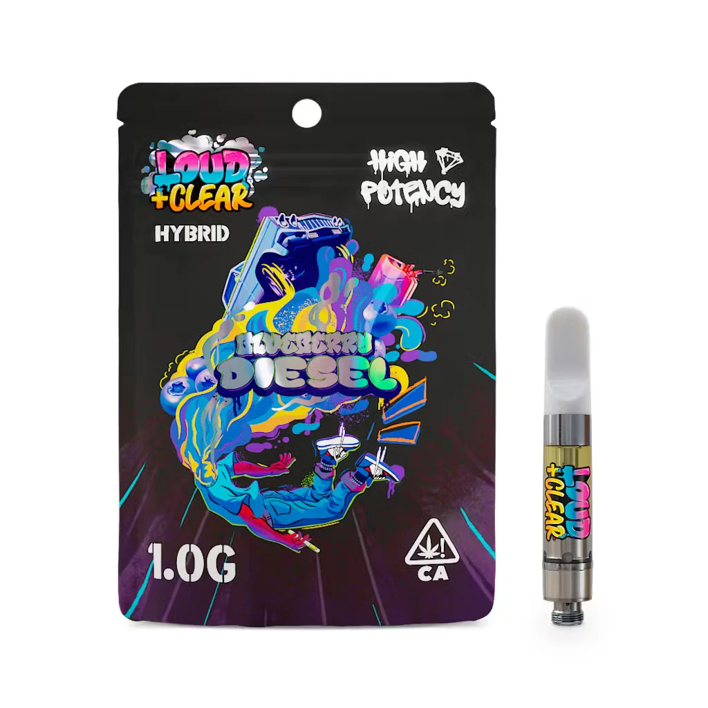 Loud + clear - BLUEBERRY DIESEL | 1G CART Main Image