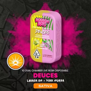 Bodega boyz - LEMON OG X PINK GUAVA DUAL CHAMBER AIO | 1G