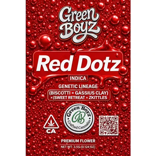 Green boyz - RED DOTZ | 3.5G | HYBRID Main Image
