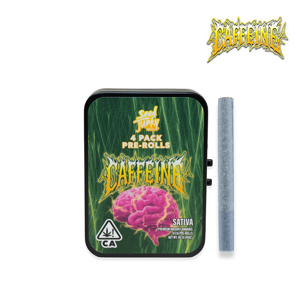 Seed junky - CAFFEINE | 4PK | 4G | SATIVA Main Image