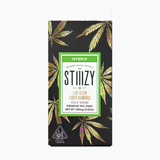Stiiizy - PINK RUNTZ | LIQUID DIAMONDS | POD | .5G HYBRID Main Image