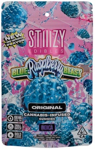 Stiiizy - BLUE RASPBERRY BLAST GUMMY | 10PK | 100MG