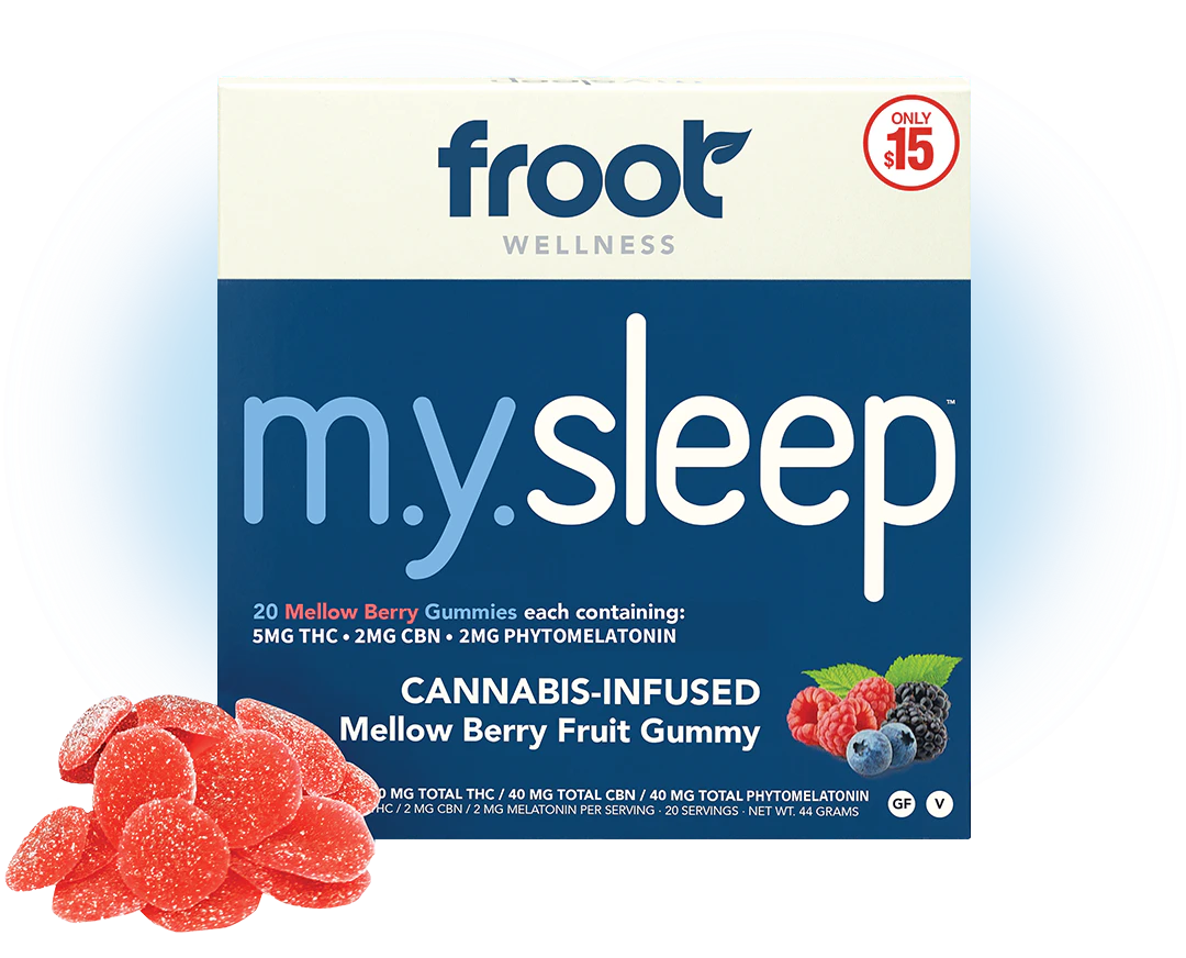 Froot - MY SLEEP | CBN GUMMIES | 10PK | 100MG Main Image