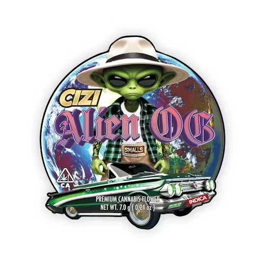 Cizi - ALIEN OG SMALLS | 7G | INDICA Main Image