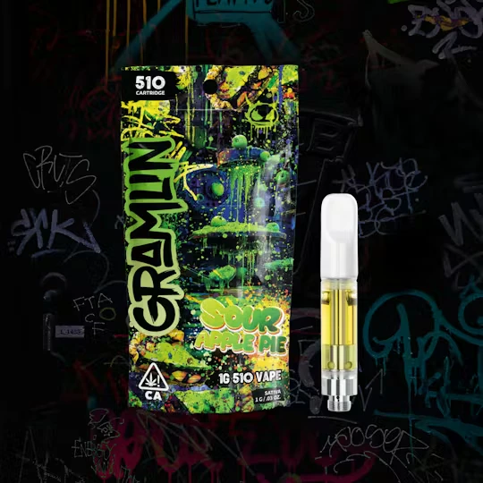 Gramlin - SOUR APPLE PIE CART | 1G SATIVA Main Image