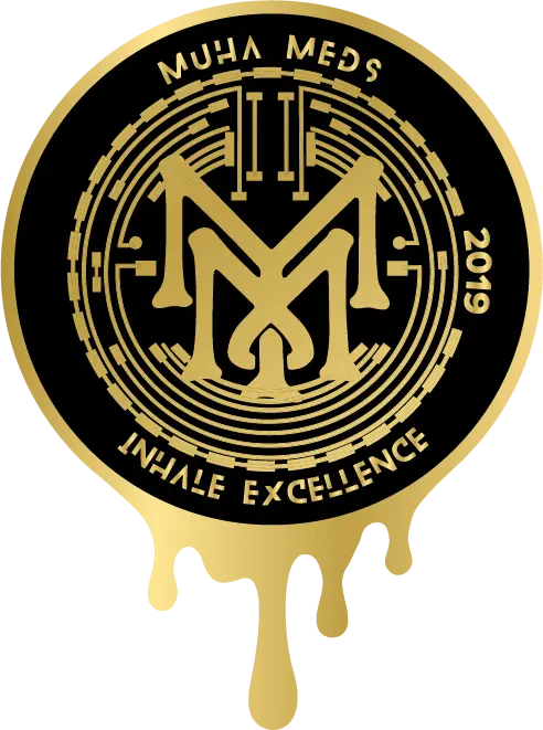 Muha meds - PEACH PANTHER HASH ROSIN | 1G | INDICA Main Image