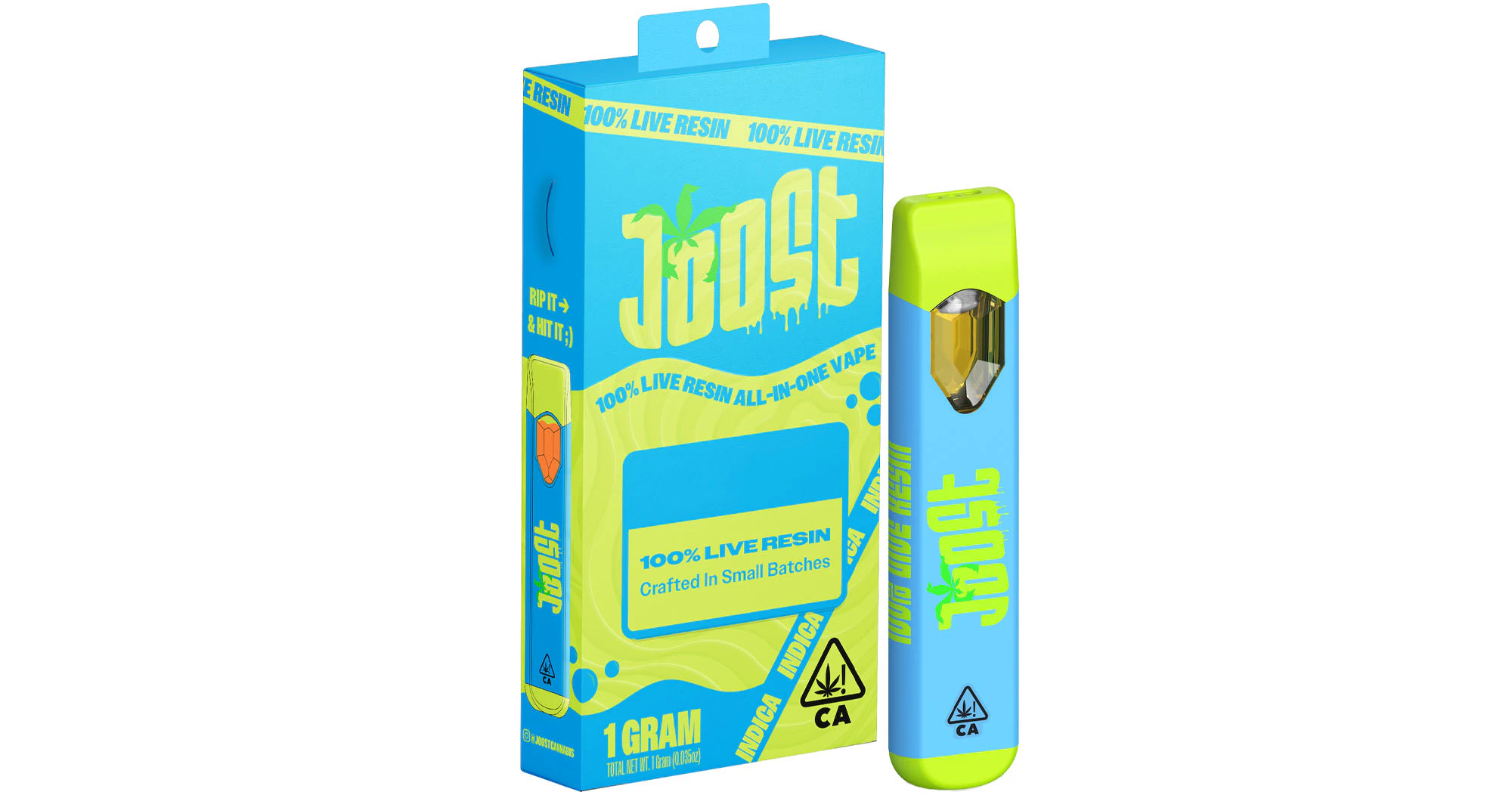 Joost - LEGENDARY PUNCH LIVE RESIN AIO | 1G | INDICA Main Image