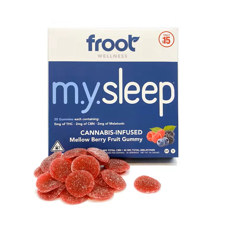 Froot - MYSLEEP GUMMIES | CBN | 20PK | 100MG Main Image