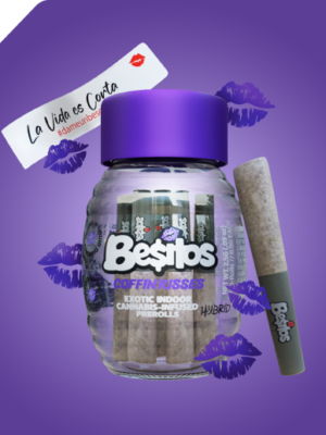 COFFIN KISSES INFUSED BESITOS | 2.5G | INDICA