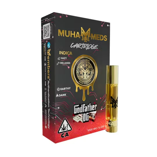 Muha meds - GODFATHER OG CART | 1G | INDICA Main Image