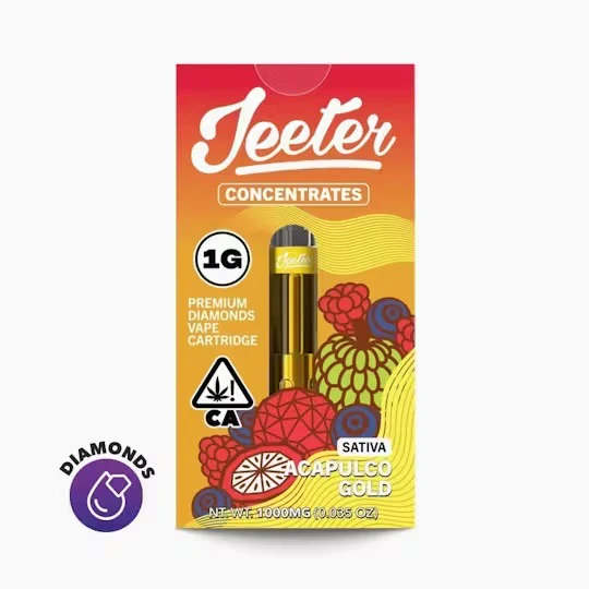 Jeeter - ACAPULCO GOLD | LIQUID DIAMONDS CART | 1G | SATIVA Main Image
