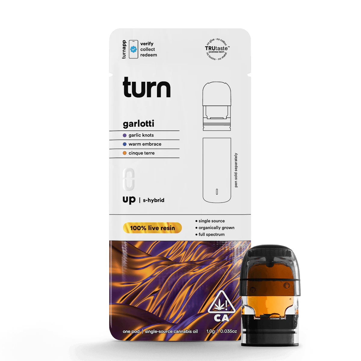 Turn - LIVE RESIN | GARLOTTI POD | 1G | HYBRID Main Image