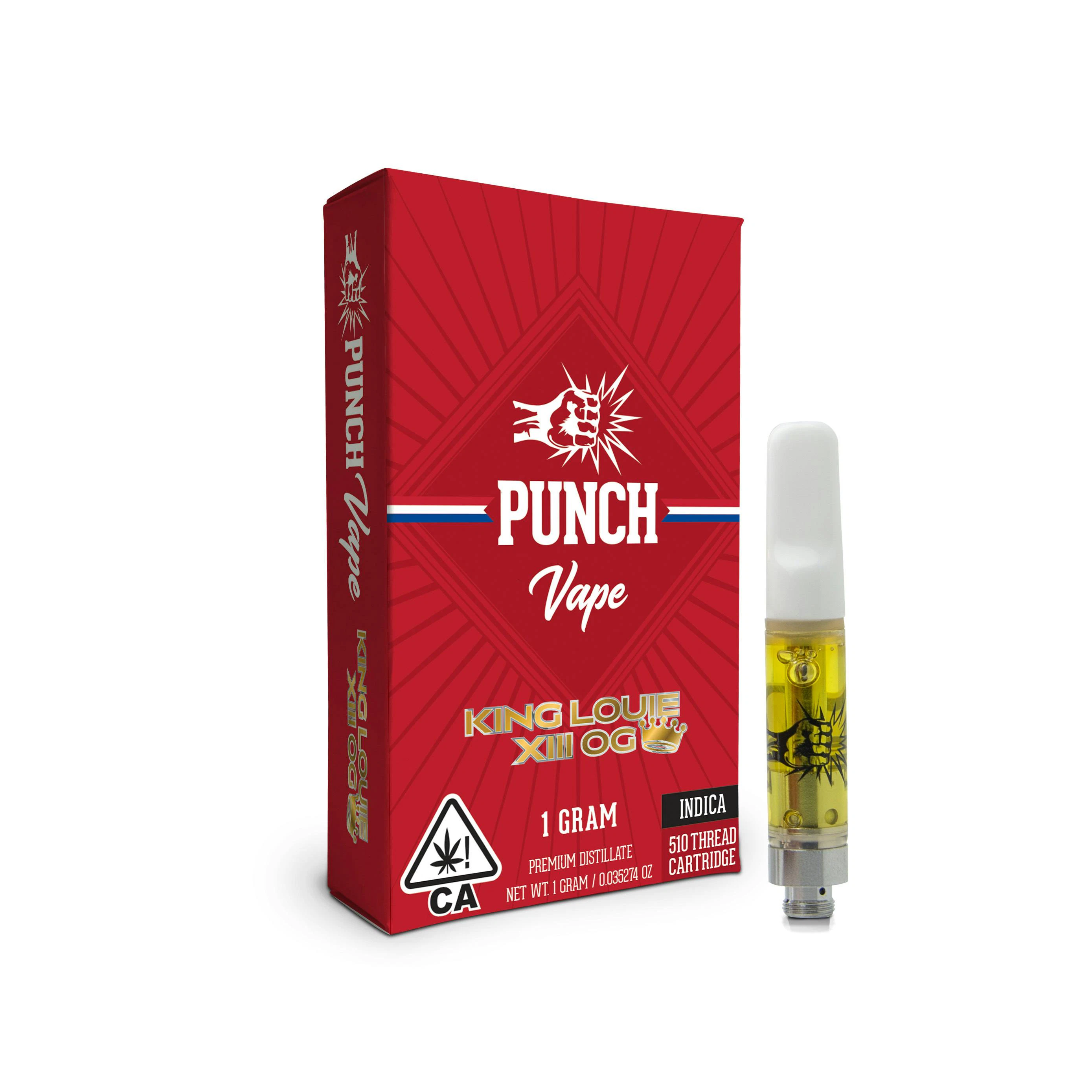 Punch - KING LOUIE XIII OG CART | 1G | INDICA Main Image
