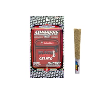Sluggers - BLACK CHERRY GELATO | INFUSED JOINTS | 5PK | HYBRID
