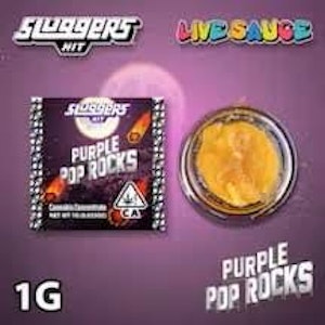 Sluggers - PURPLE POP ROCKS | SAUCE | 1G | INDICA