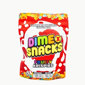 Dime snacks - FRUITY KRISPIES CEREAL BAR | 100M