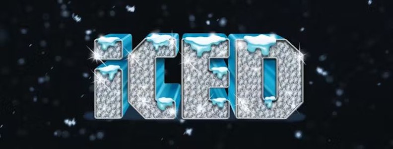 Iced - BLUE ZUSHI |  1G - SUGAR DIAMONDS