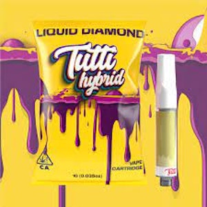 Tutti - BLUEBERRY KUSH LIQUID DIAMONDS | 1G | HYBRID