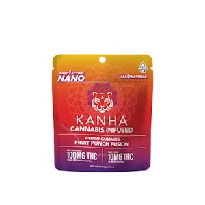 Kanha - FRUIT PUNCH FUSION | NANO | 100MG | FAST ACTING