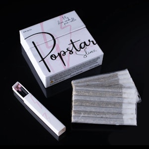 Rockstar cannabis - POPSTAR SLIMZ | PINEAPPLE RUNTZ X PRE 64 | 14 PK | 7G