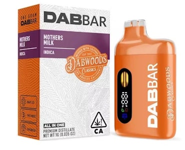 Dabwoods - MOTHERS MILK | ALL-IN-ONE | DAB BAR 1G